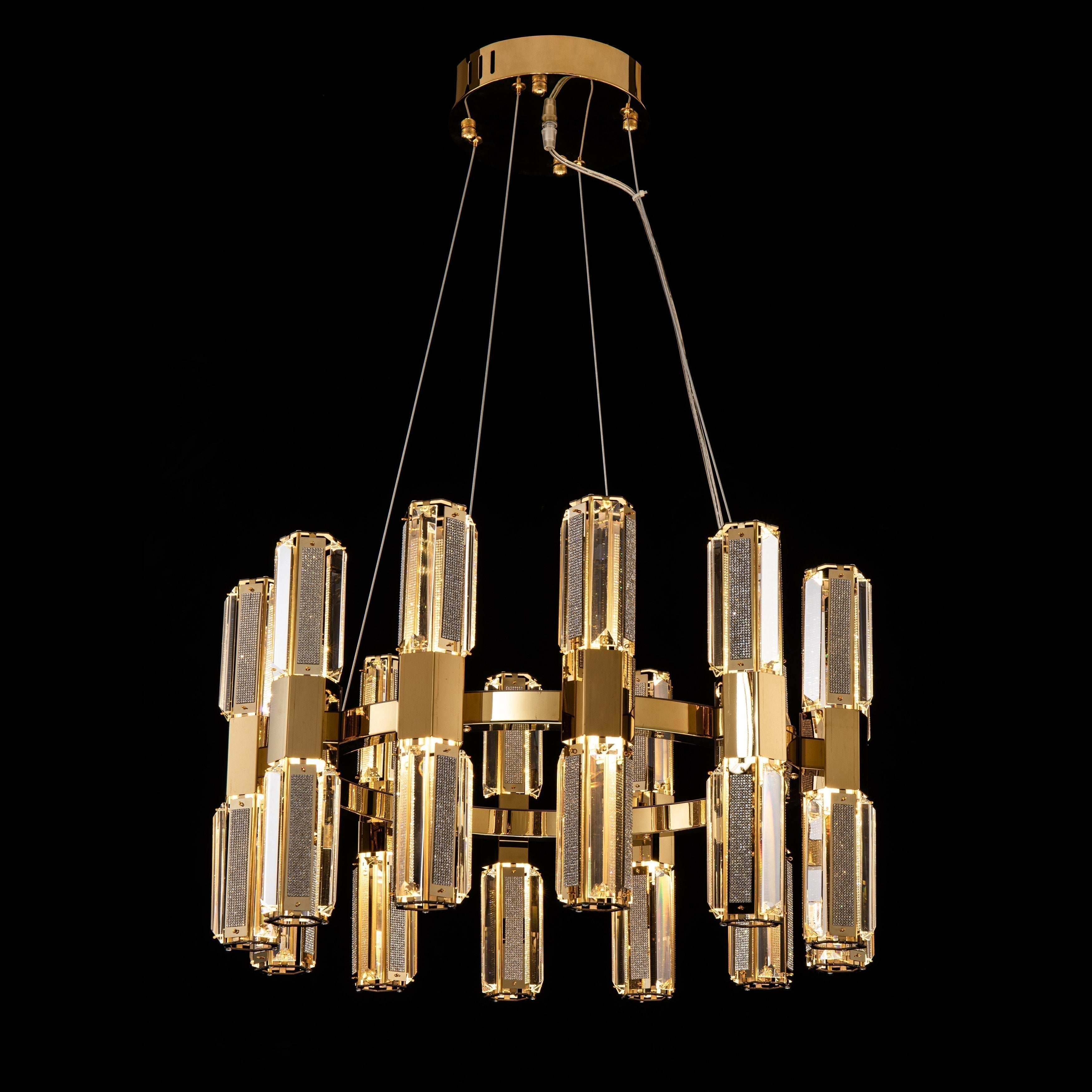 Olivia Round Chandelier - Luster Gaze