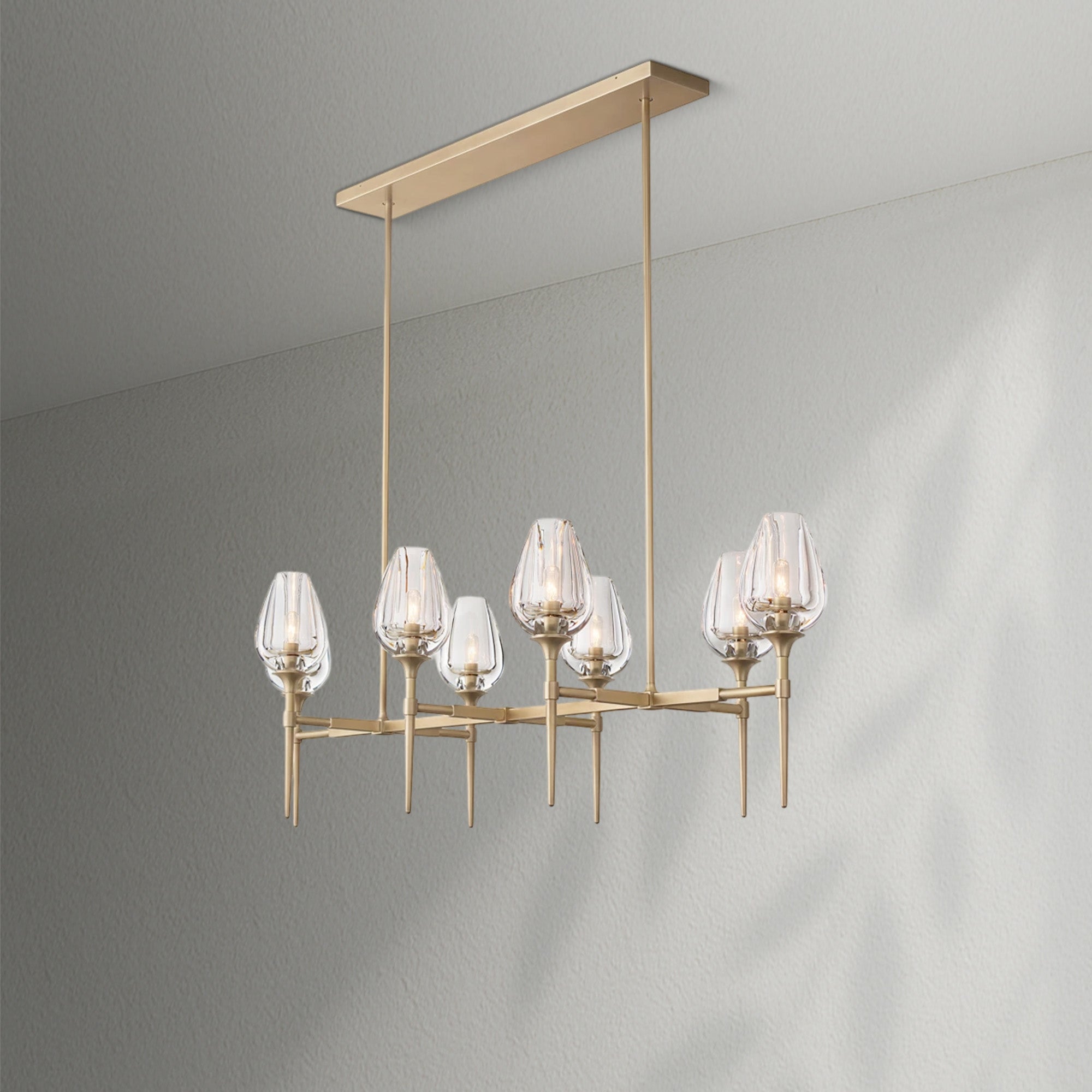 Tulips Linear Chandelier