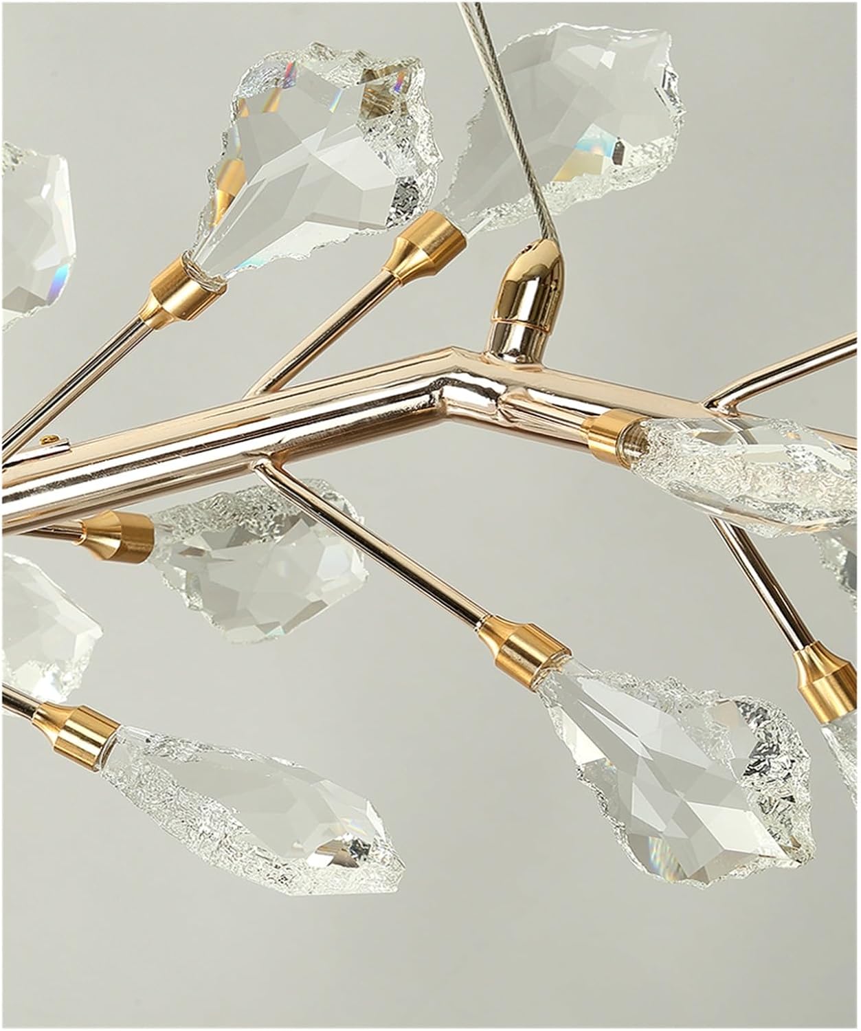 Luster Gaze Verdant Branch Linear Chandelier - Background Shot