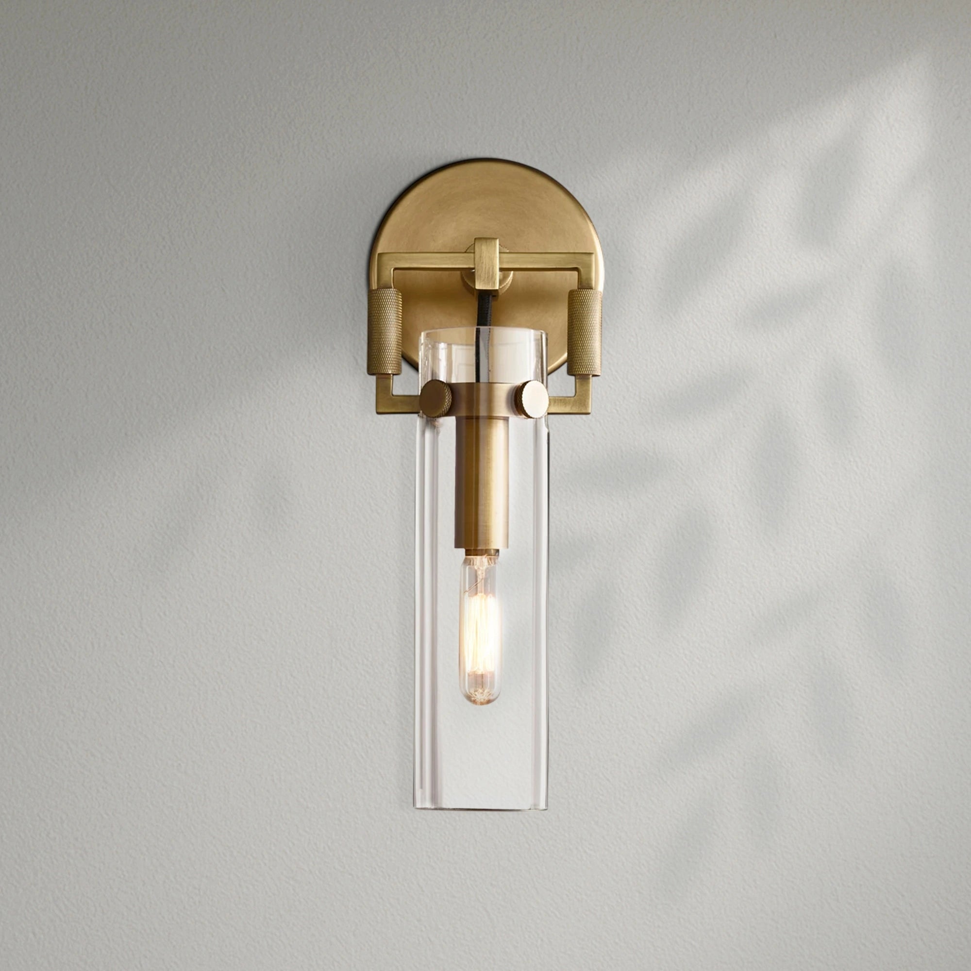 Machinis Glass Cylinder Wall Sconce
