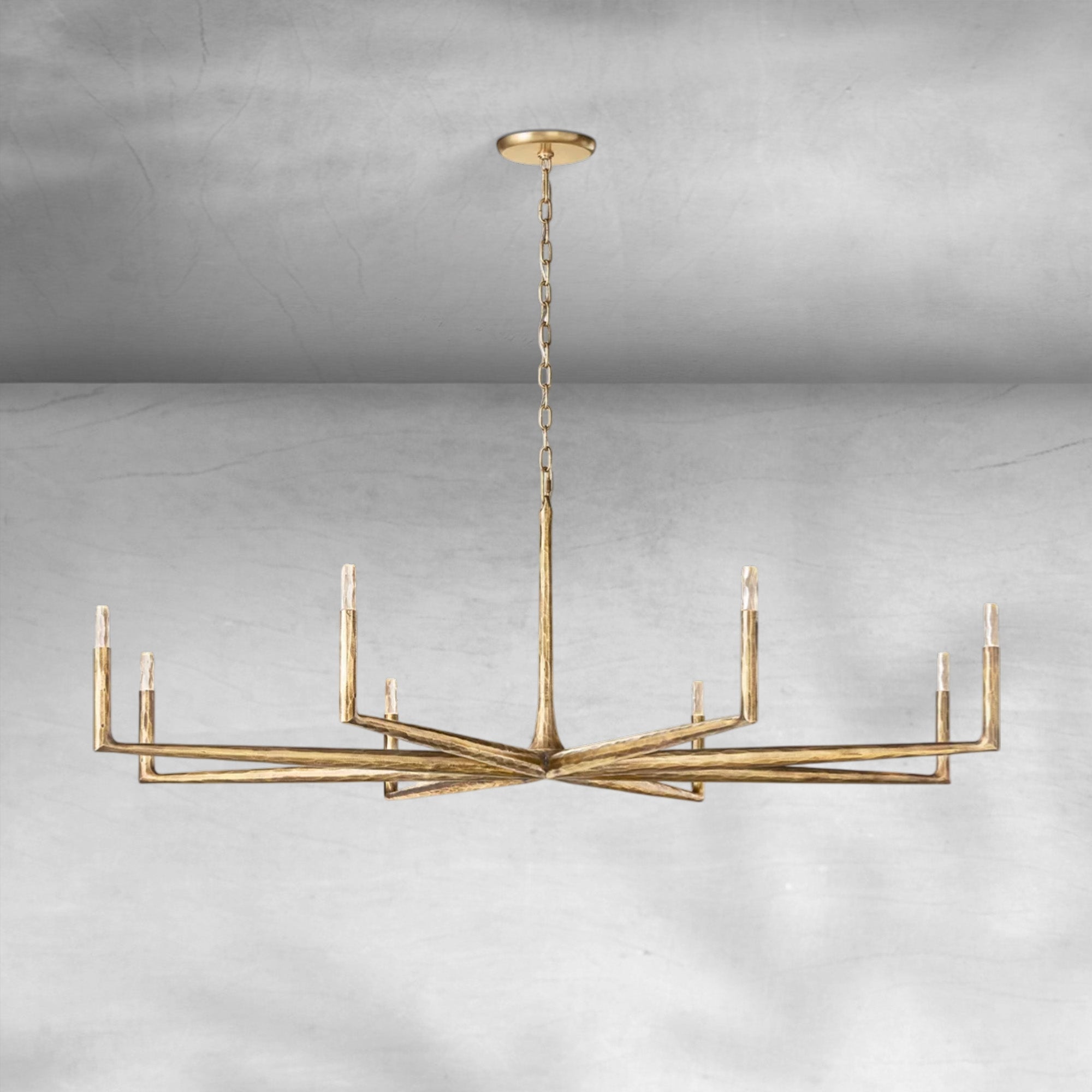 Thalen Forged Round Chandelier