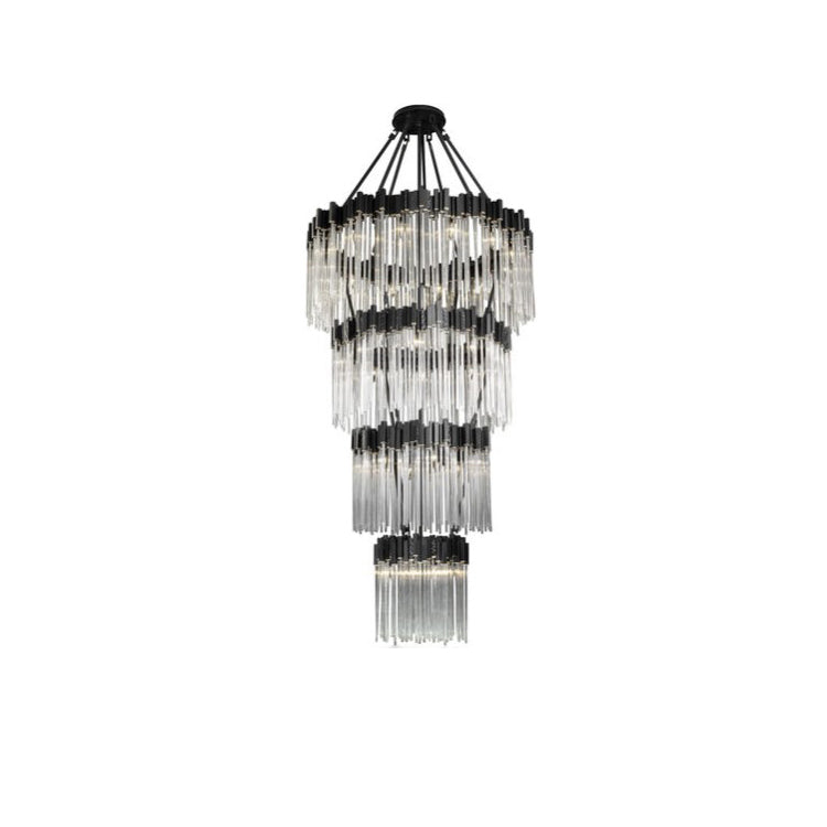 Luster Gaze Grand Radiance Multi-Tiered Round Chandelier - Background Shot