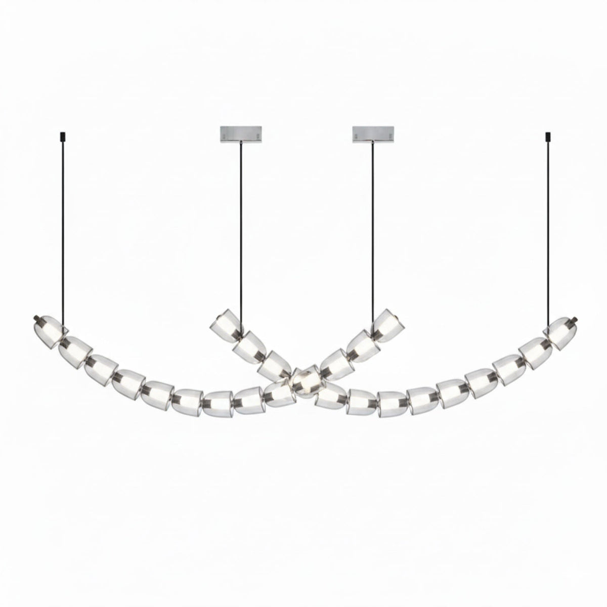Gabriel Chrome Crystal Chandelier