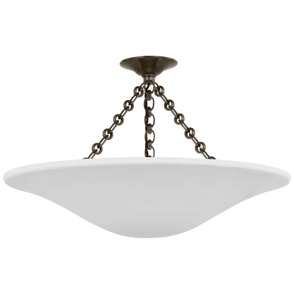 Luster Gaze Mollino 24 Flush Mount
