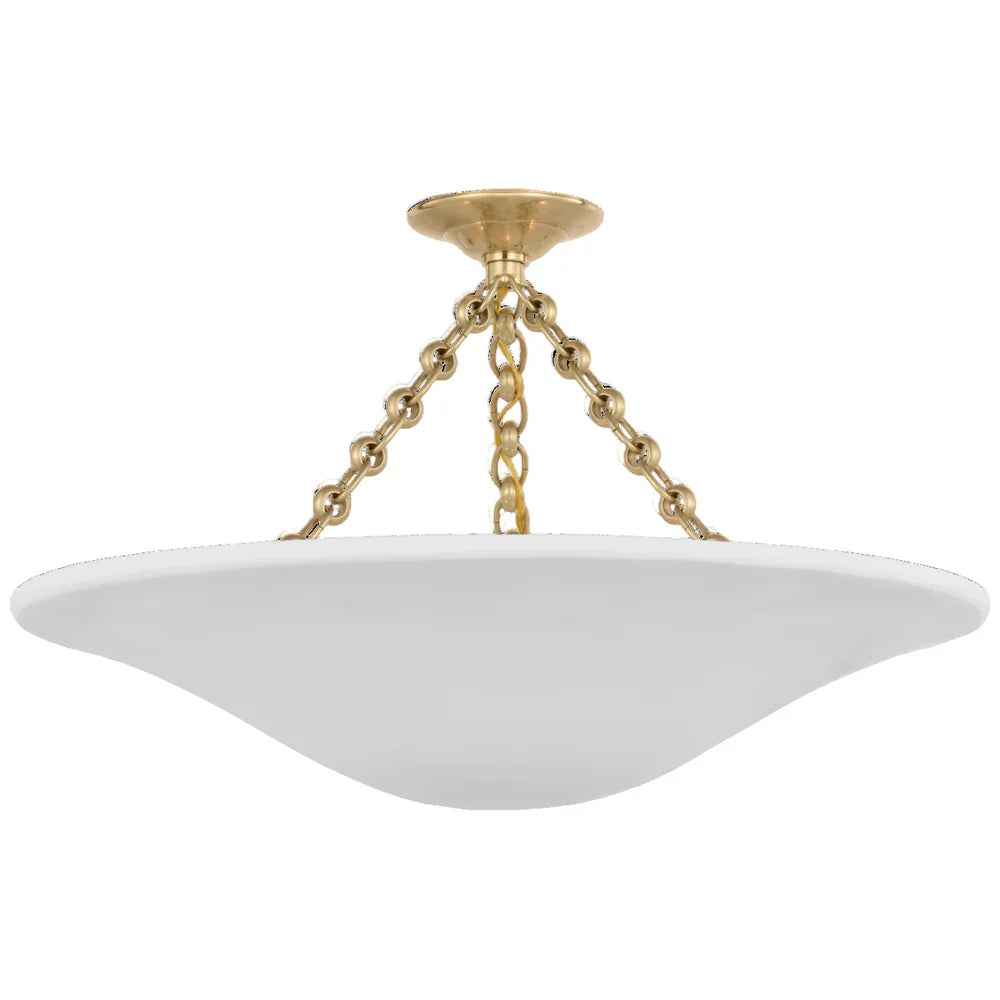 Luster Gaze Mollino 24 Flush Mount