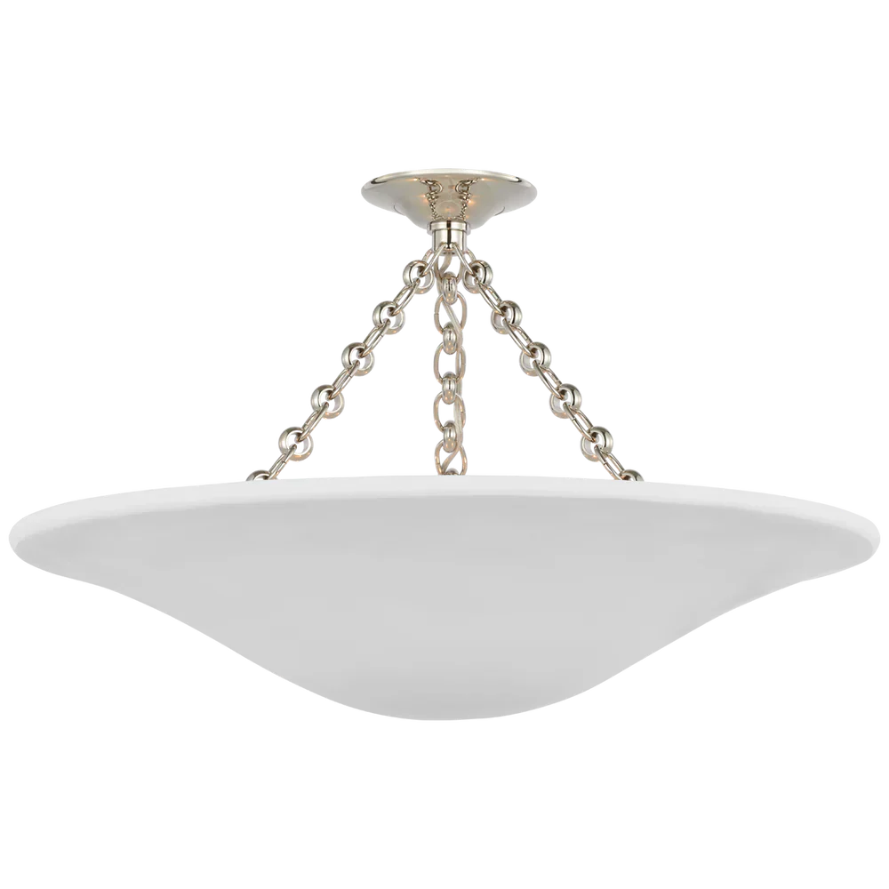 Luster Gaze Mollino 24 Flush Mount
