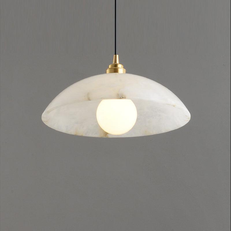 Alabaster Modern Art Pendant Light Pendant for living room,Pendant for kitchen,Pendant for bathrooms,Pendant for bedrooms,Pendant for foyer,Pendant for stairways,Pendant for dining room Luster Gaze   
