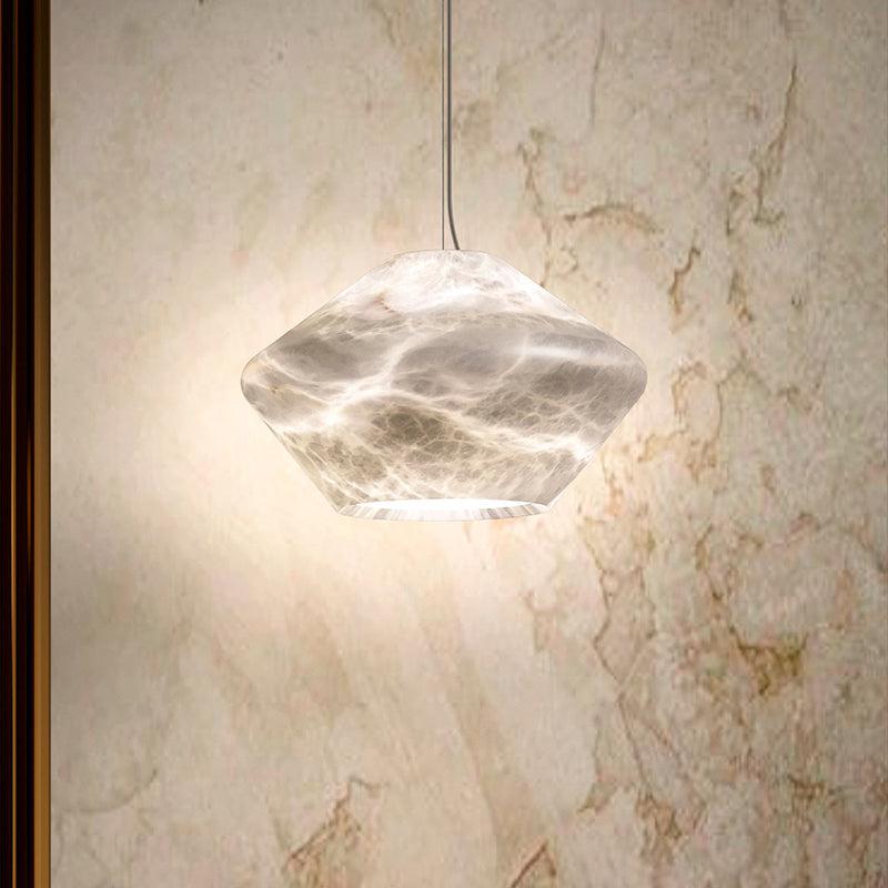 Alabaster Popular Art Pendant Light Besides Bed Pendant for living room,Pendant for kitchen,Pendant for bathrooms,Pendant for bedrooms,Pendant for foyer,Pendant for stairways,Pendant for dining room Luster Gaze   