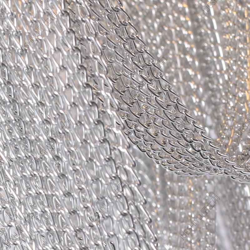 Luster Gaze Alisa Cascade Round Chandelier - Background Shot