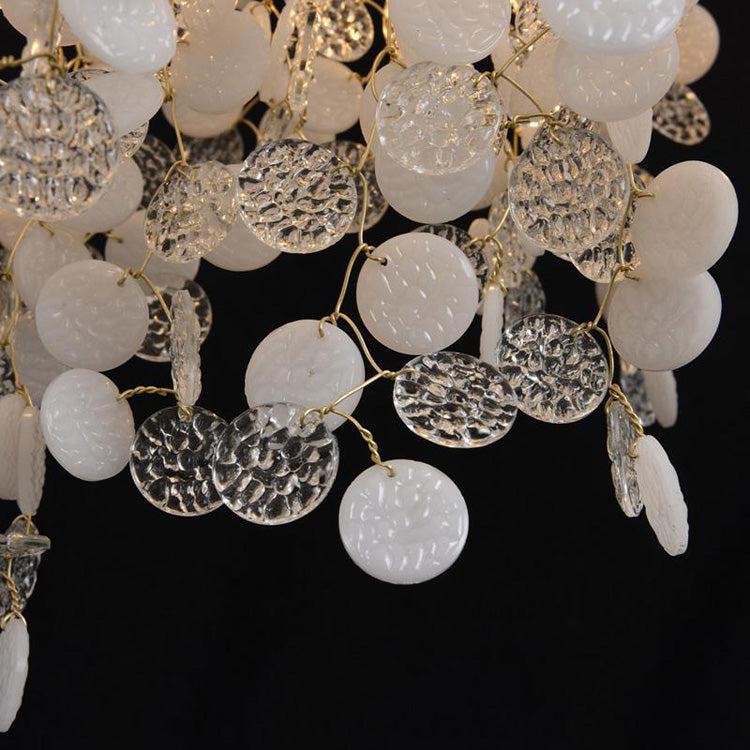 Luster Gaze Veridian Bloom Brass Branch Chandelier - Background Shot