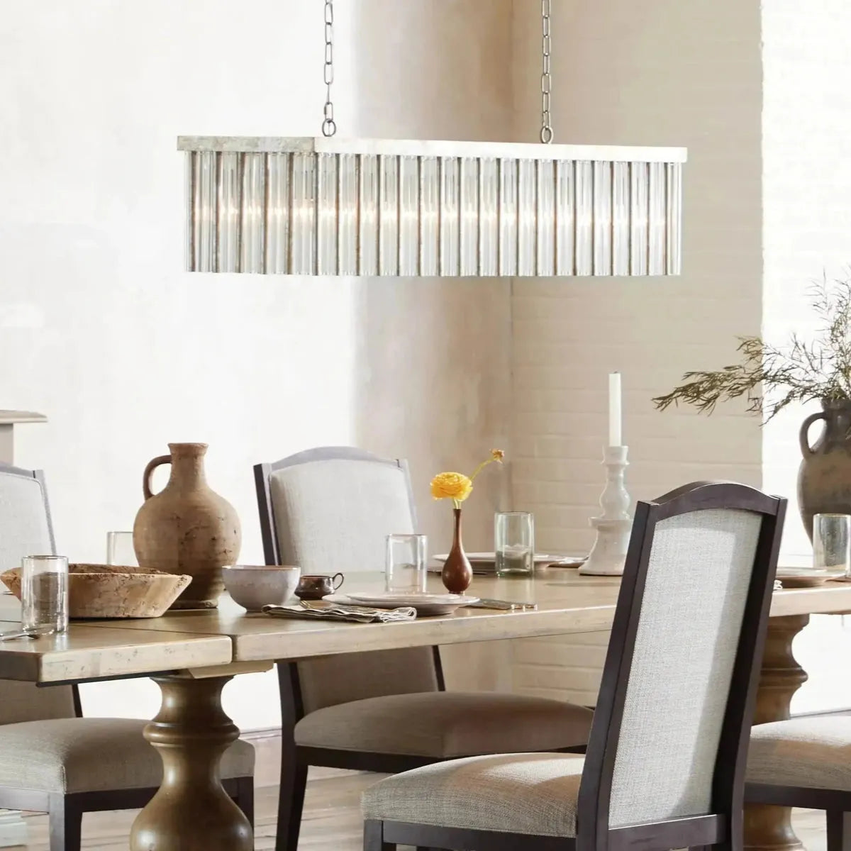 Andalucia Rectangular Chandelier 56"