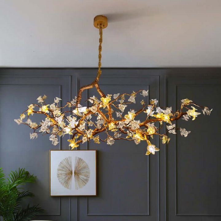 Branch Aosta Branch Chandelier