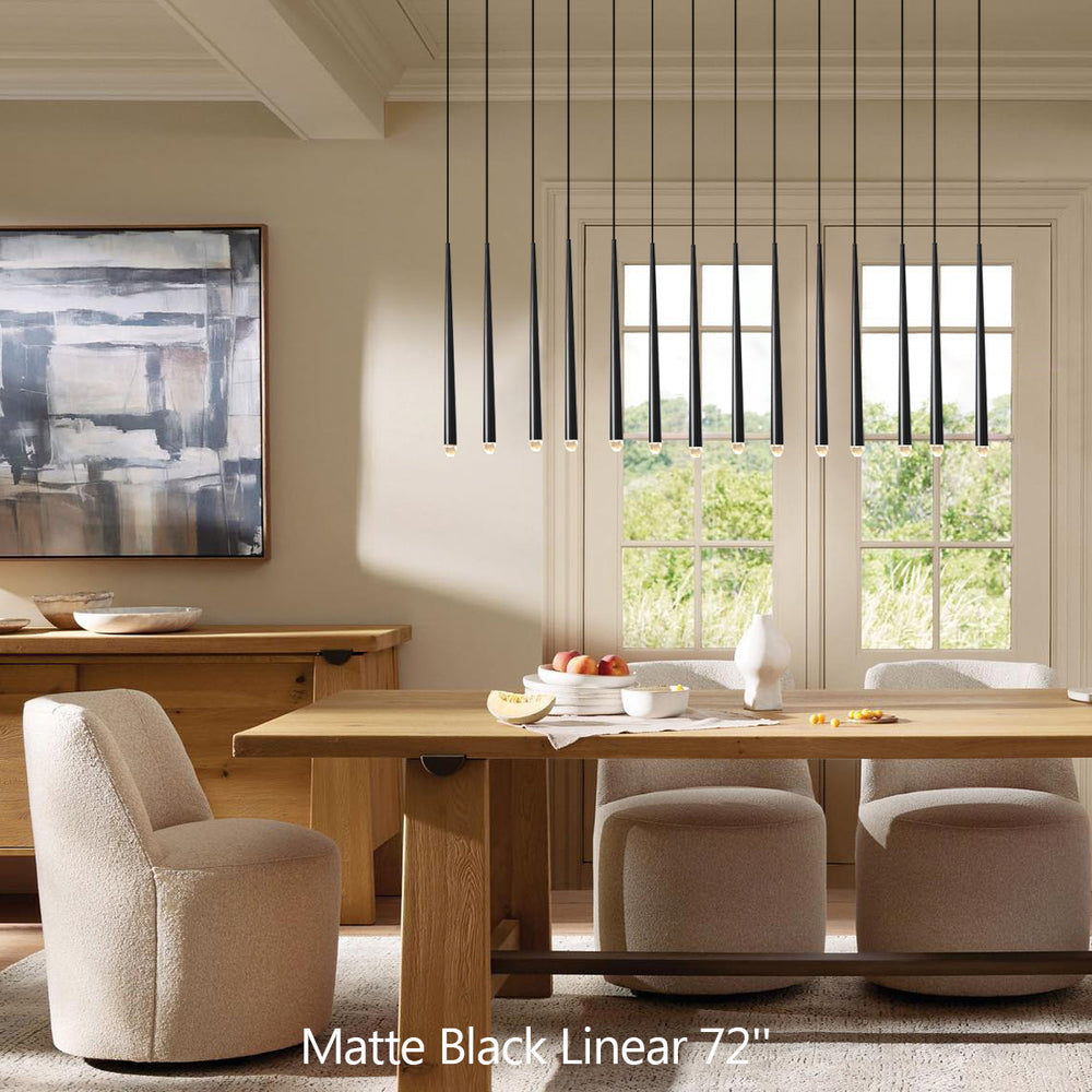 Aquitains Modern Linear Chandelier
