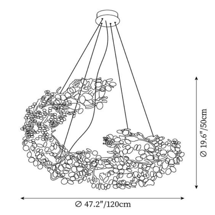 Branch Aurea Modern Chandelier