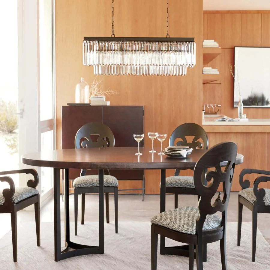 Laylind Tiered Rectangular Chandelier