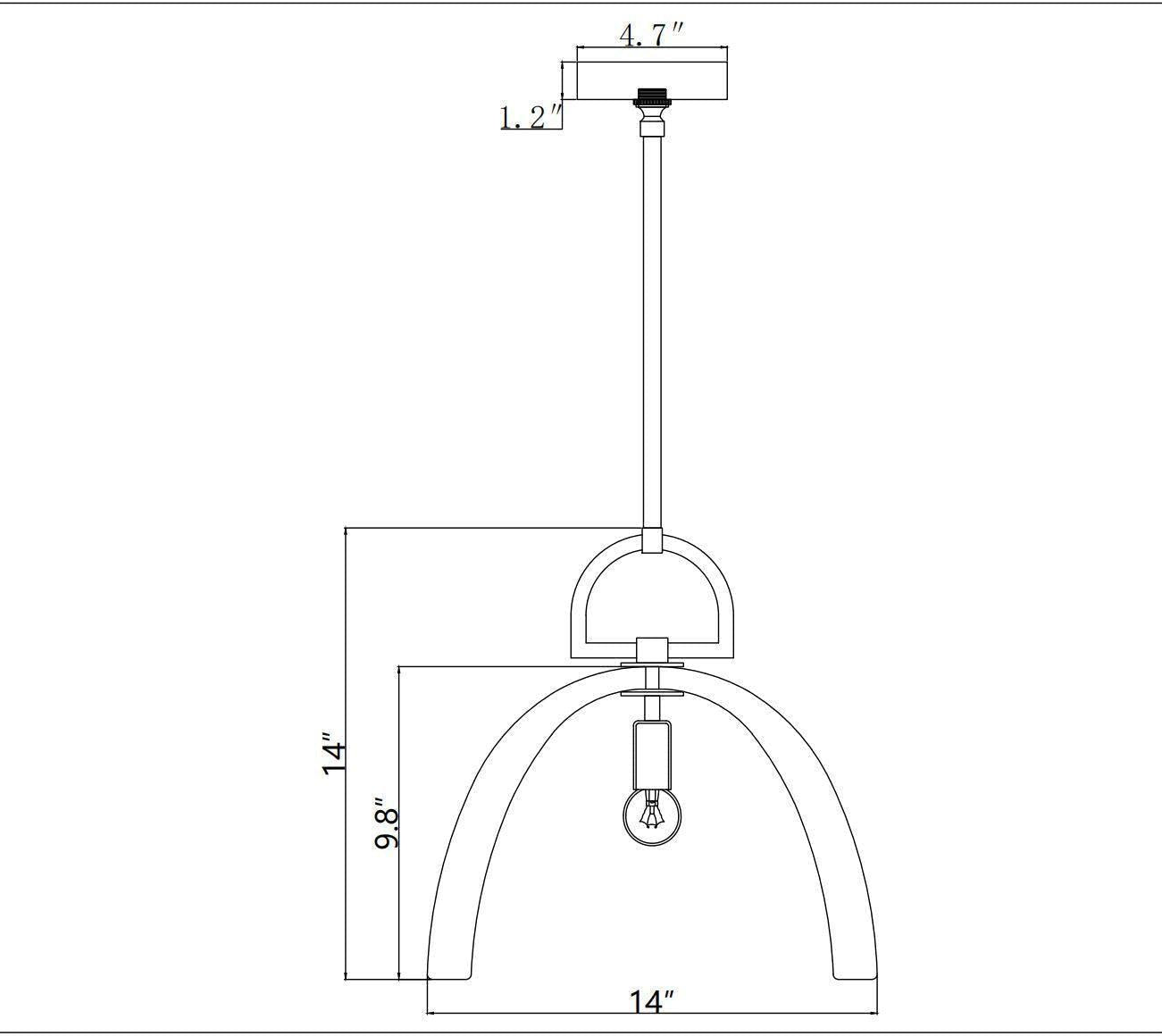 Botanyst Dome Pendant 7''11''14''