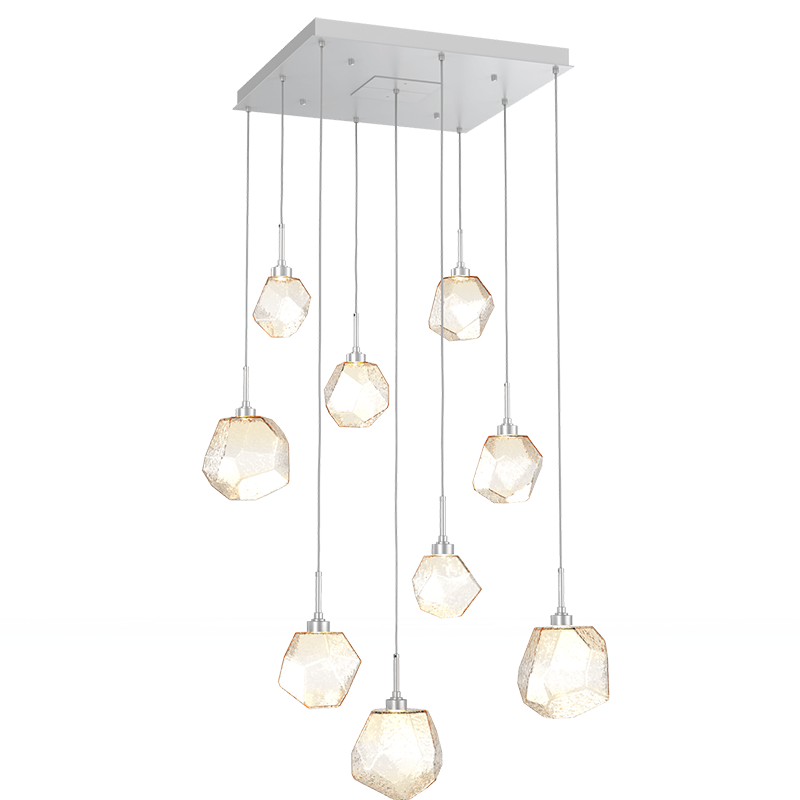 Art Twisted Square Chandelier - Luster Gaze