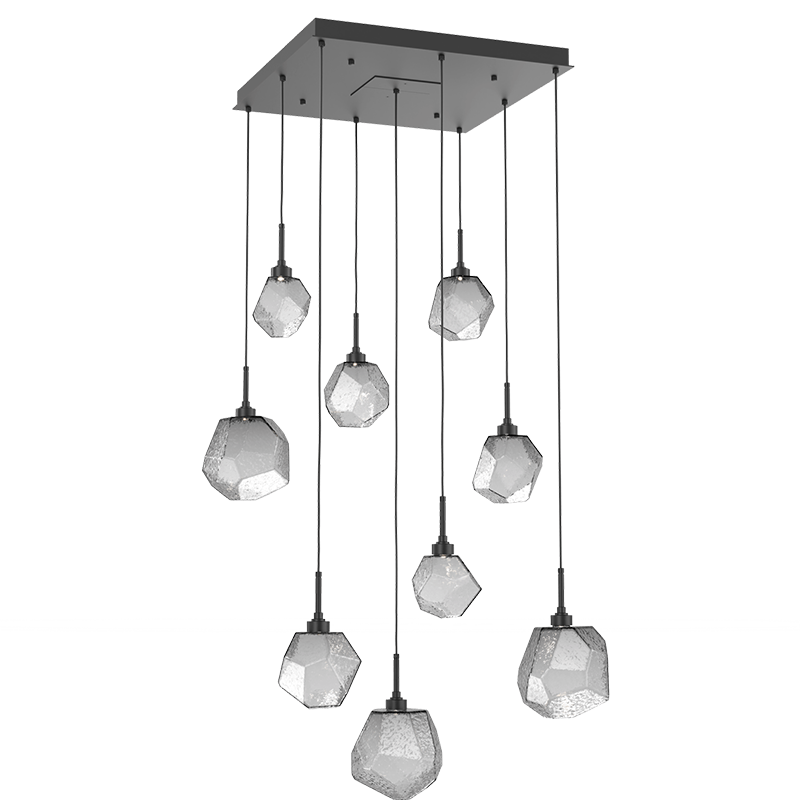 Art Twisted Square Chandelier - Luster Gaze
