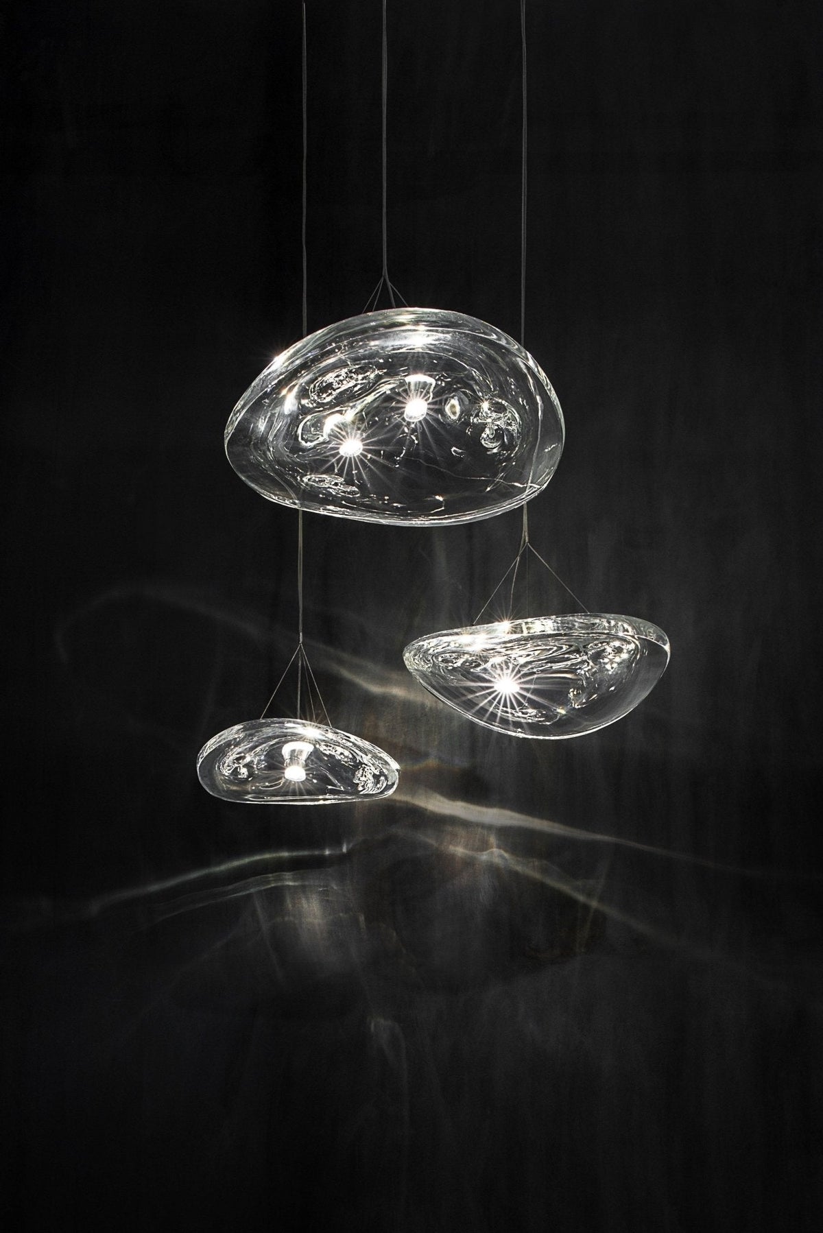 Manta Drift Class Crystal Chandelier