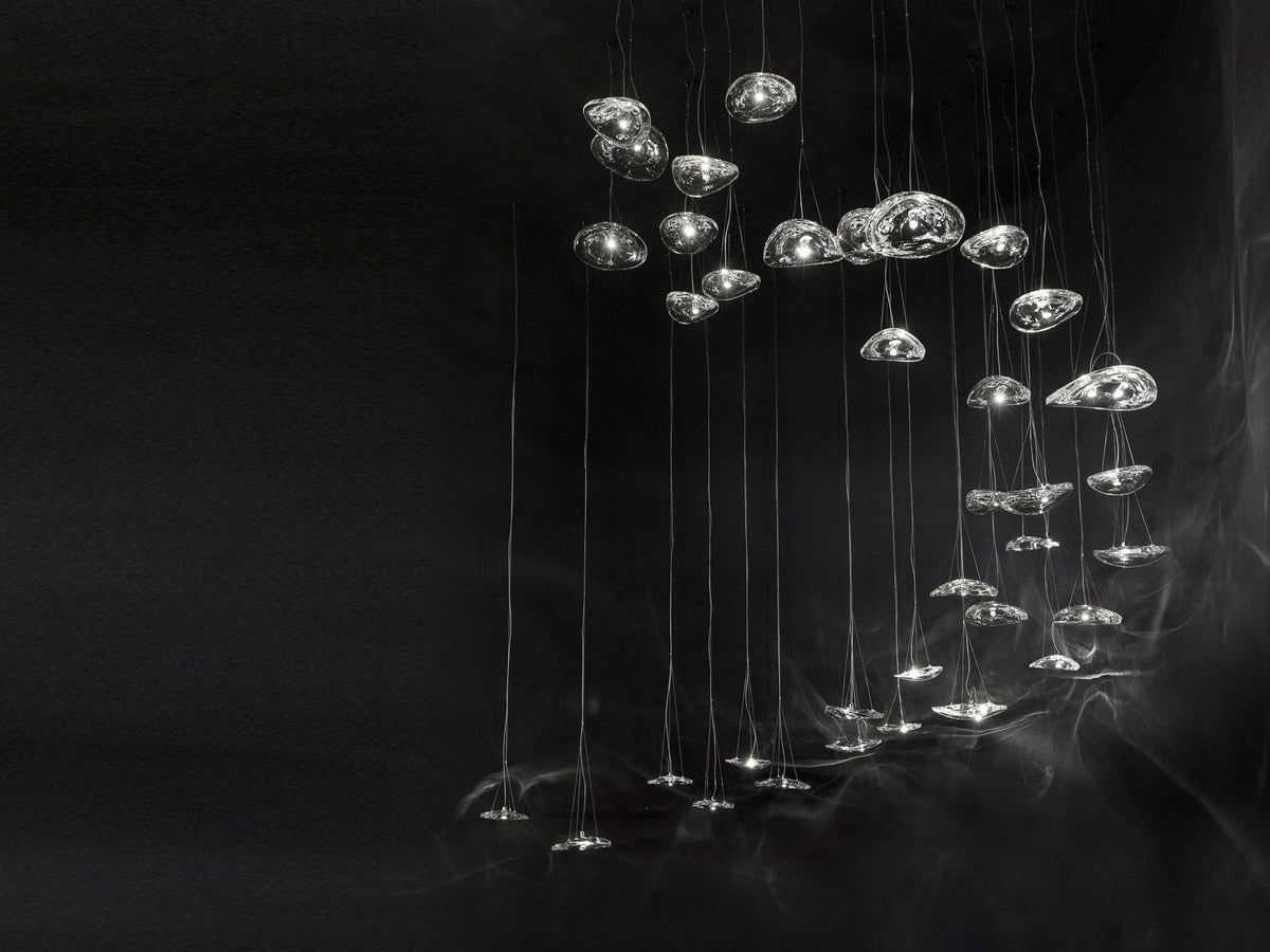 Manta Drift Class Crystal Chandelier
