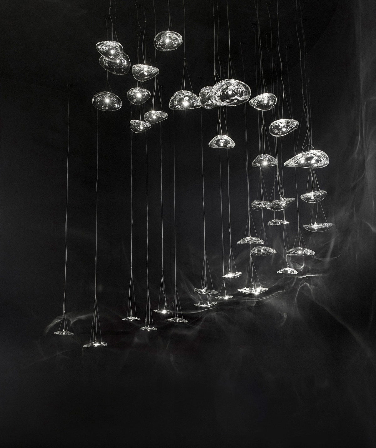 Manta Drift Class Crystal Chandelier