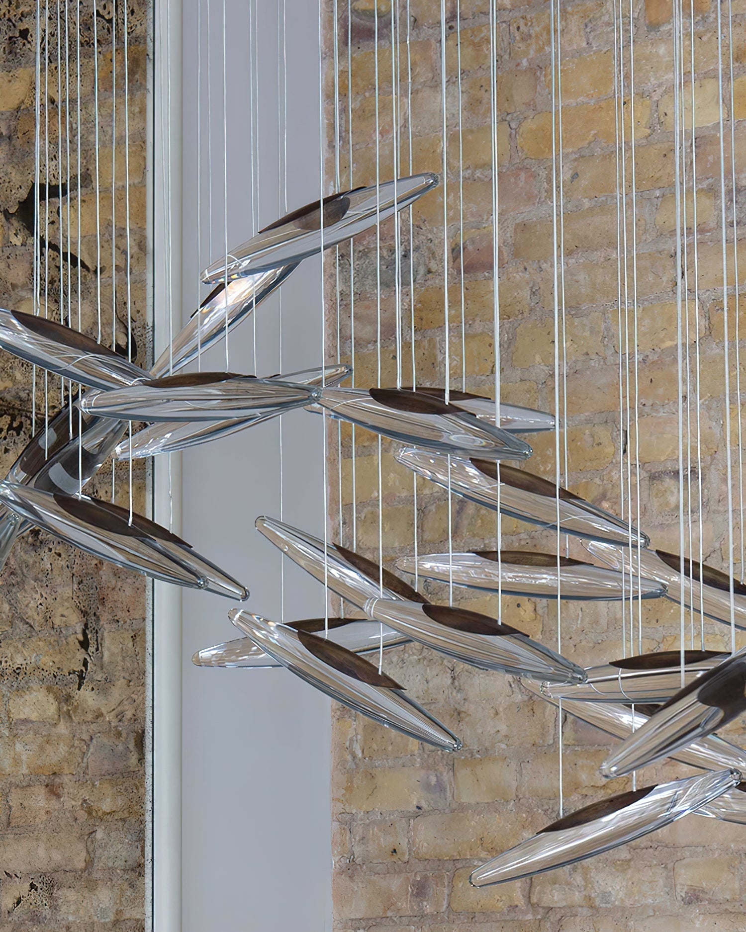 Luster Gaze Celestial Halo Chandelier - Background Shot