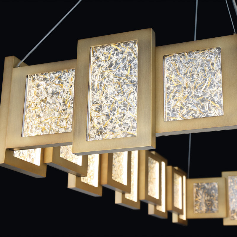 Luster Gaze Radiant Horizon 24-Light Chandelier - Background Shot