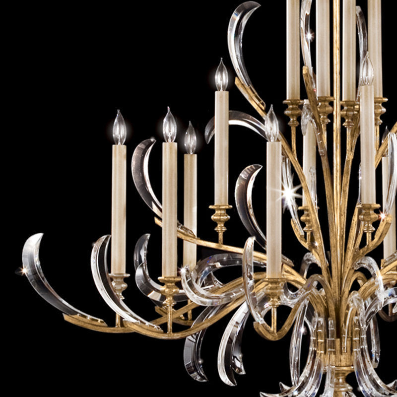 Luster Gaze Radiant Arch 16-Light Grand Chandelier - Background Shot