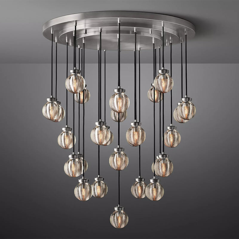 LG Alieen Pearl Ball Round Chandelier 38"