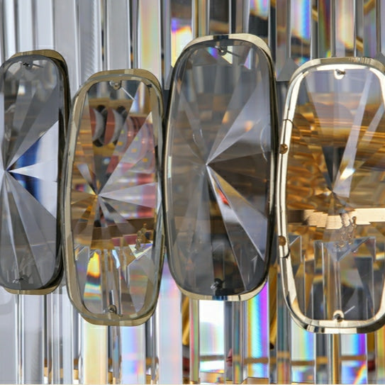 Luster Gaze Grand Lumina K9 Crystal Chandelier - Background Shot