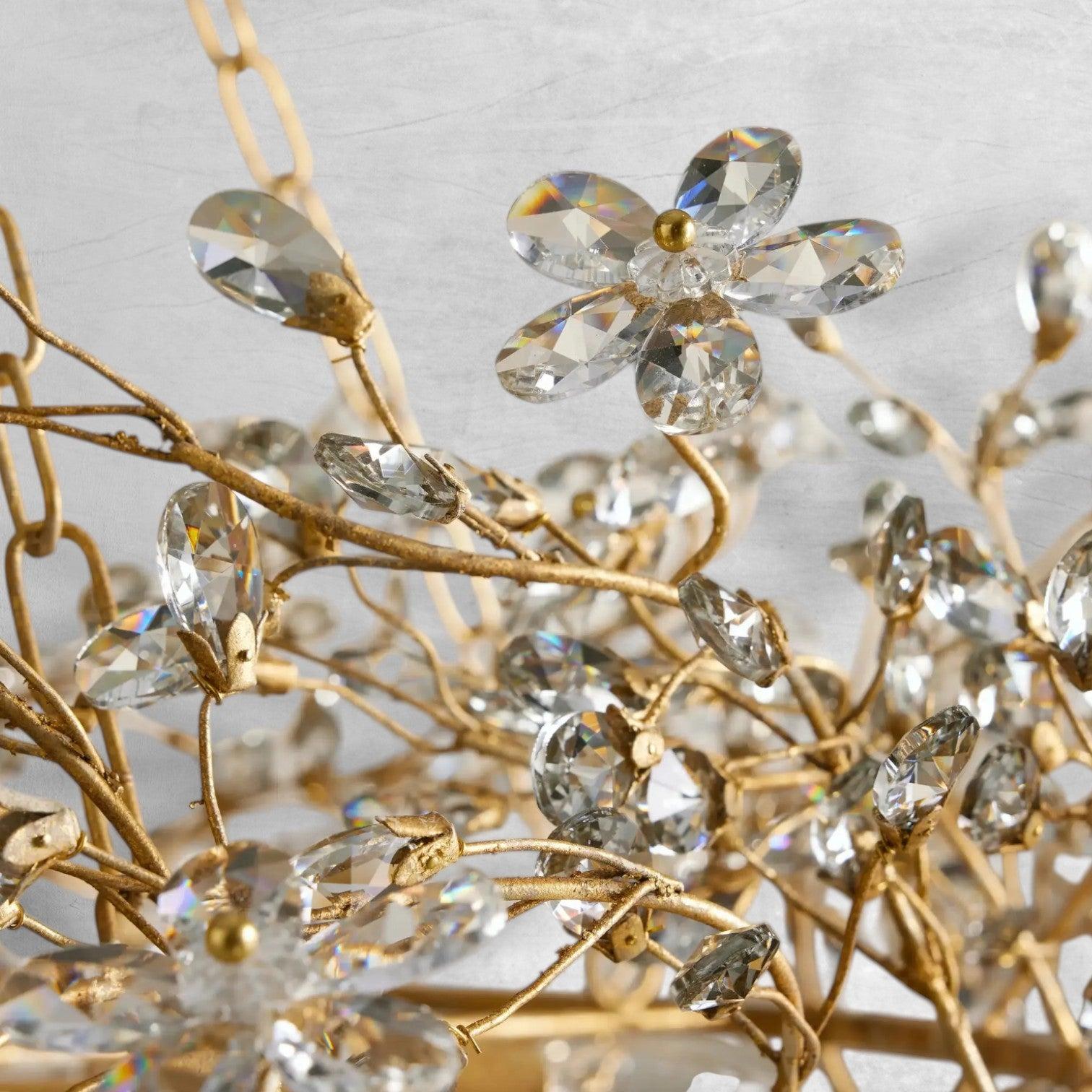 Fiore Crown Chandelier 39" 48" 60"