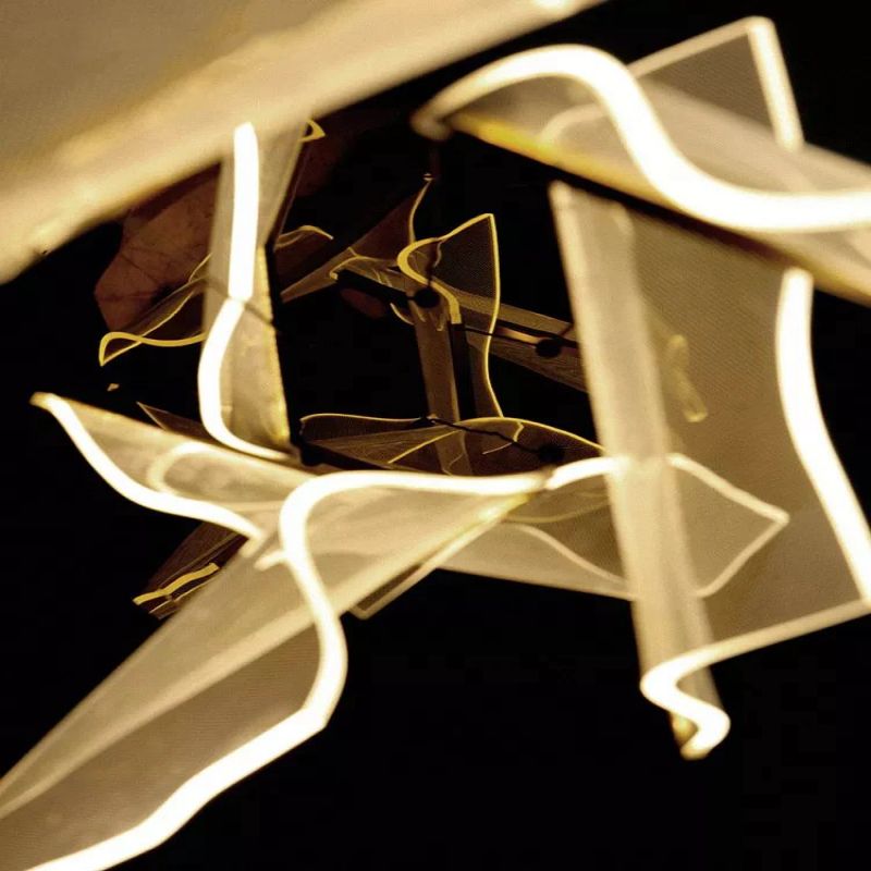 Luster Gaze Ignis Bloom Branch Chandelier - Background Shot
