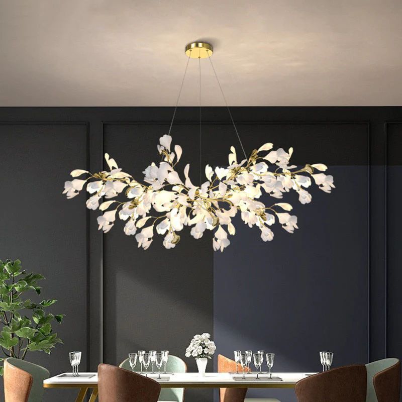 Ceramic Branch Chandelier