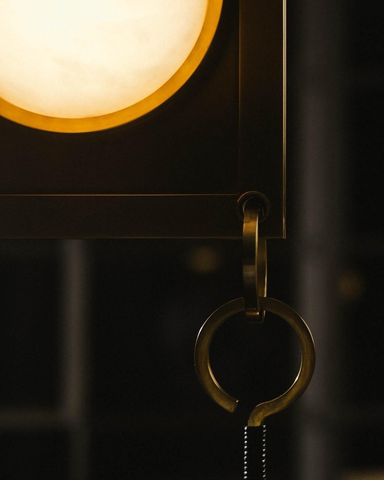 Alabaster Mina Drop Chandelier