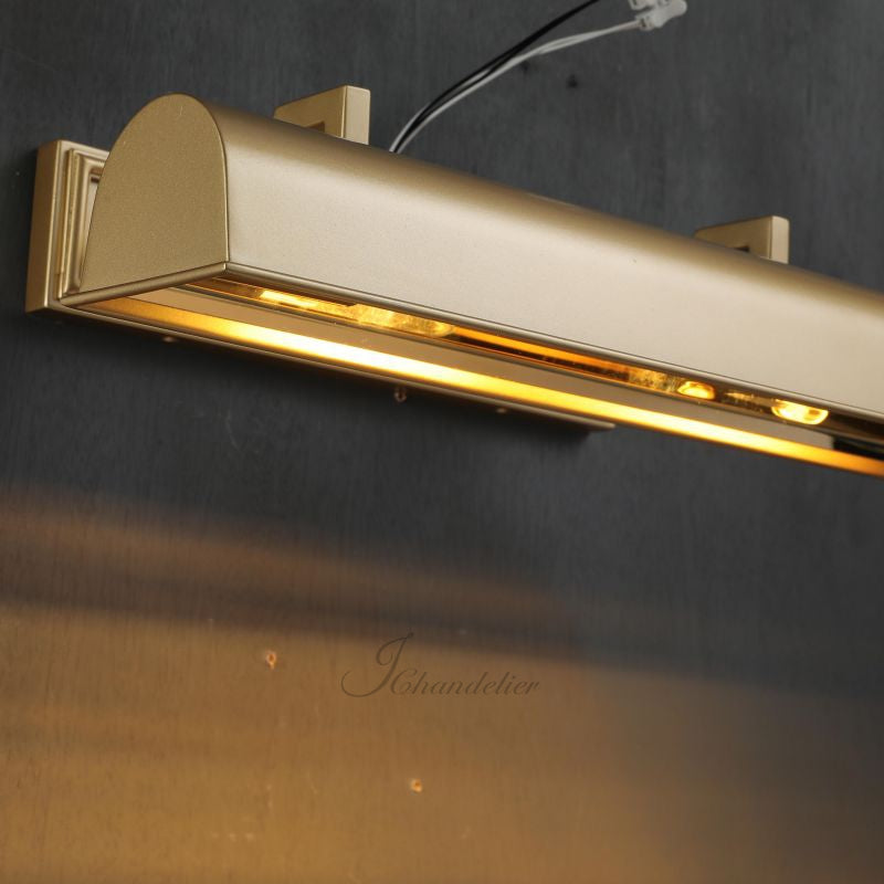 Luster Gaze Gallery Grand Brass Picture Light - Background Shot