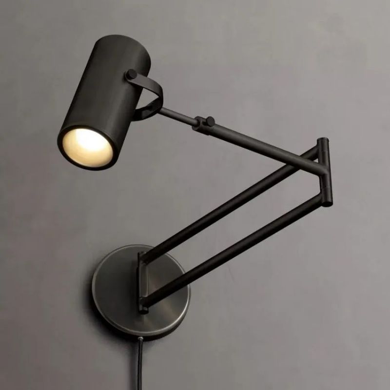 Champeaux Swing-arm Bedroom Sconce