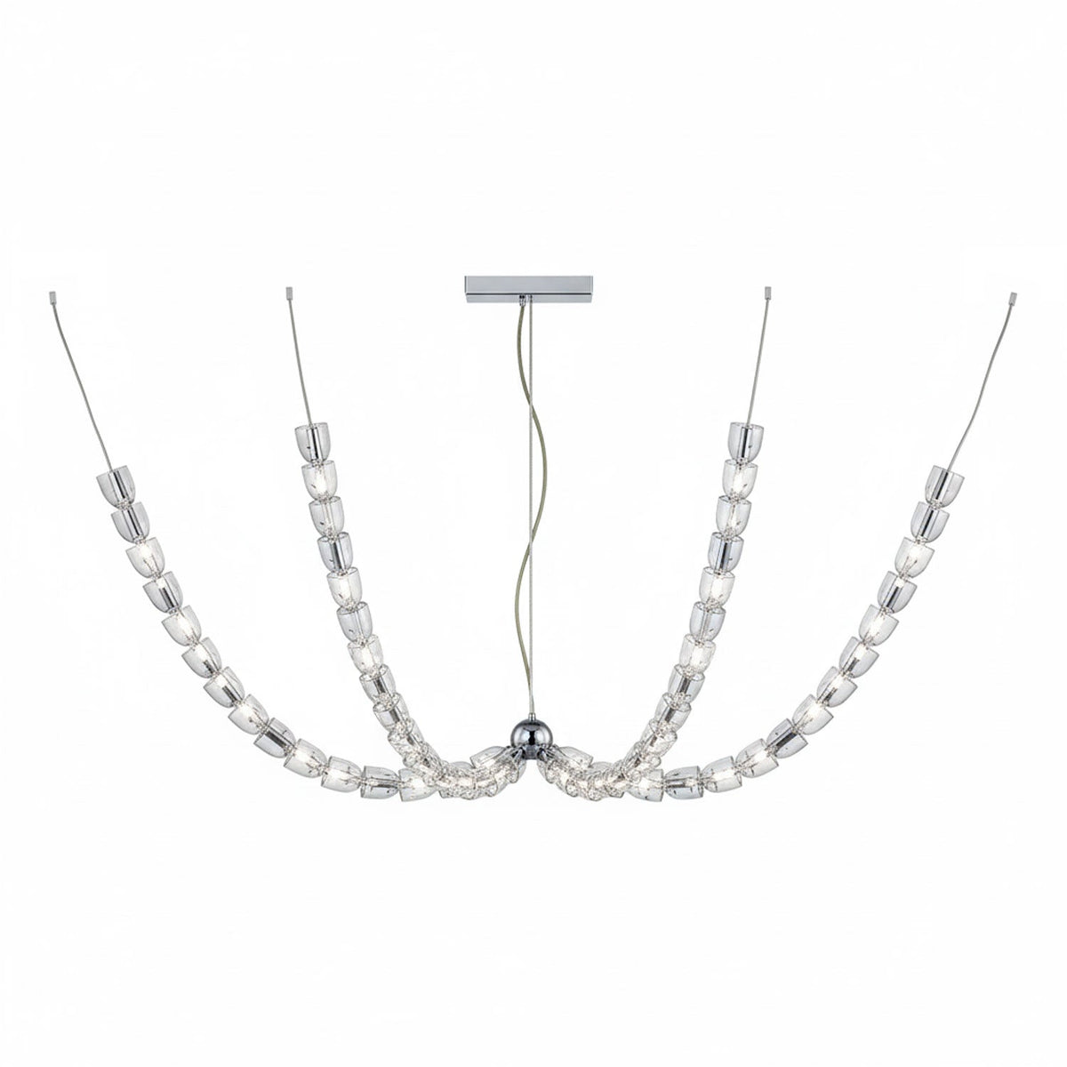 Gabriel Chrome Crystal Chandelier