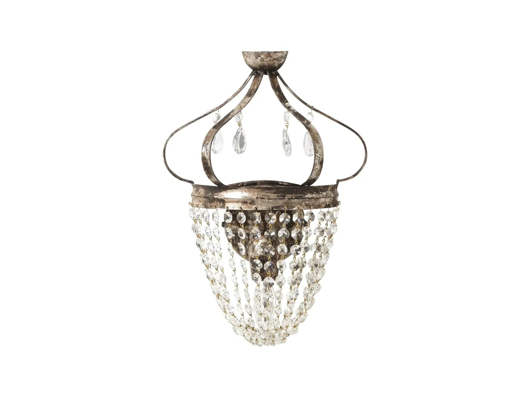 Kalie Crystal 1 Light Wall Sconce