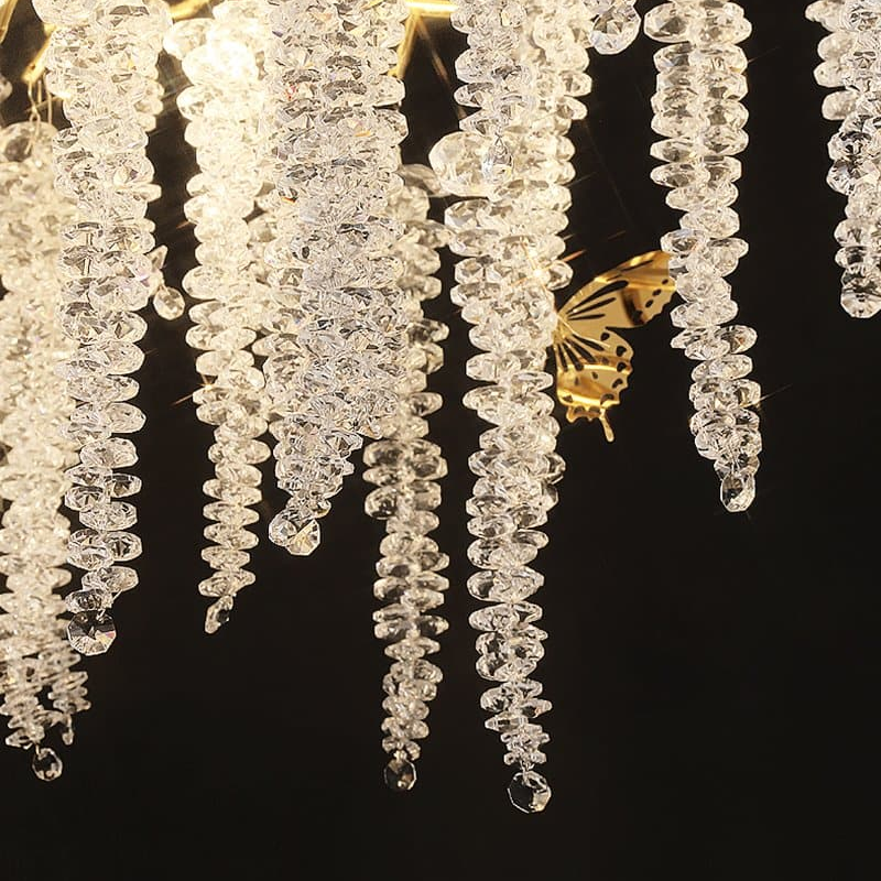Luster Gaze Starlight Bloom Crystal Branch Chandelier - Background Shot