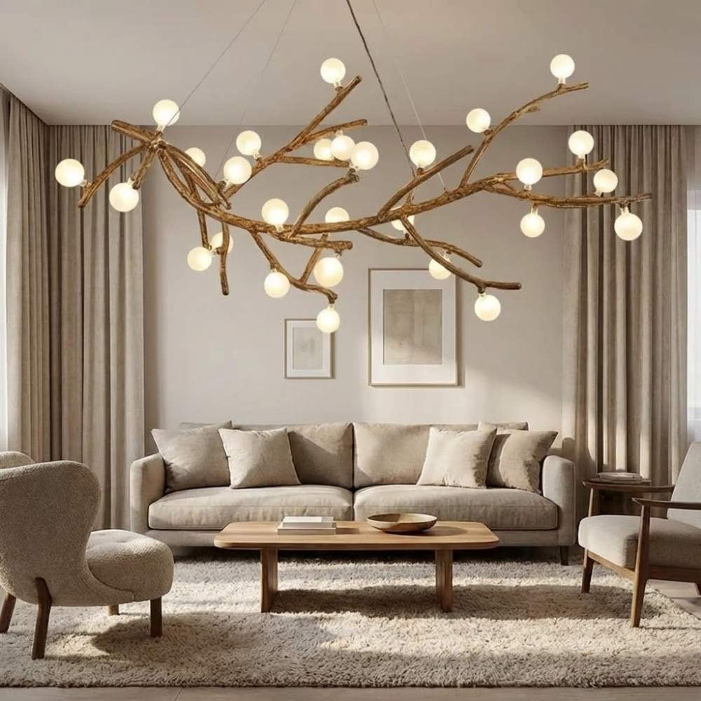 Demolion Crystal Glove Branch Chandelier
