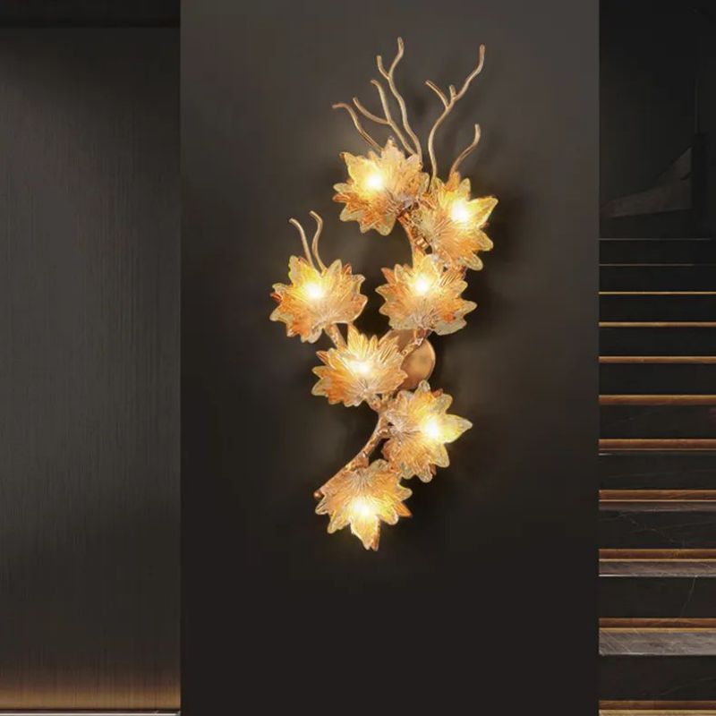 Elvis Maple Wall Sconce
