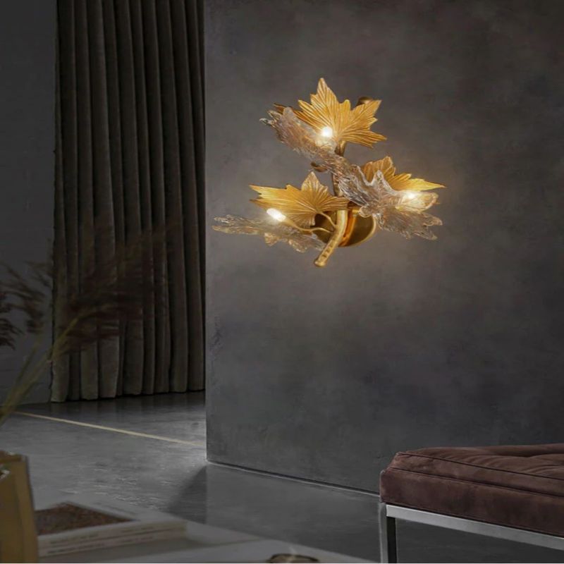 Elvis Maple Wall Sconce
