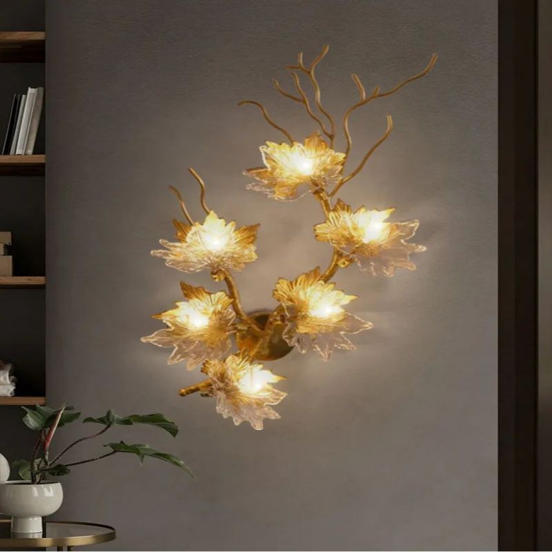 Elvis Maple Wall Sconce