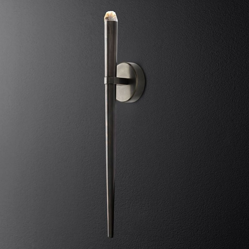 Aquitaine Modern Torch Bedroom Wall Sconce