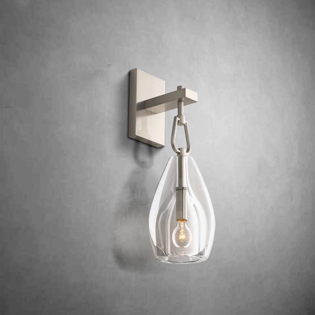 Botanist Cloche Flute Wall Sconce