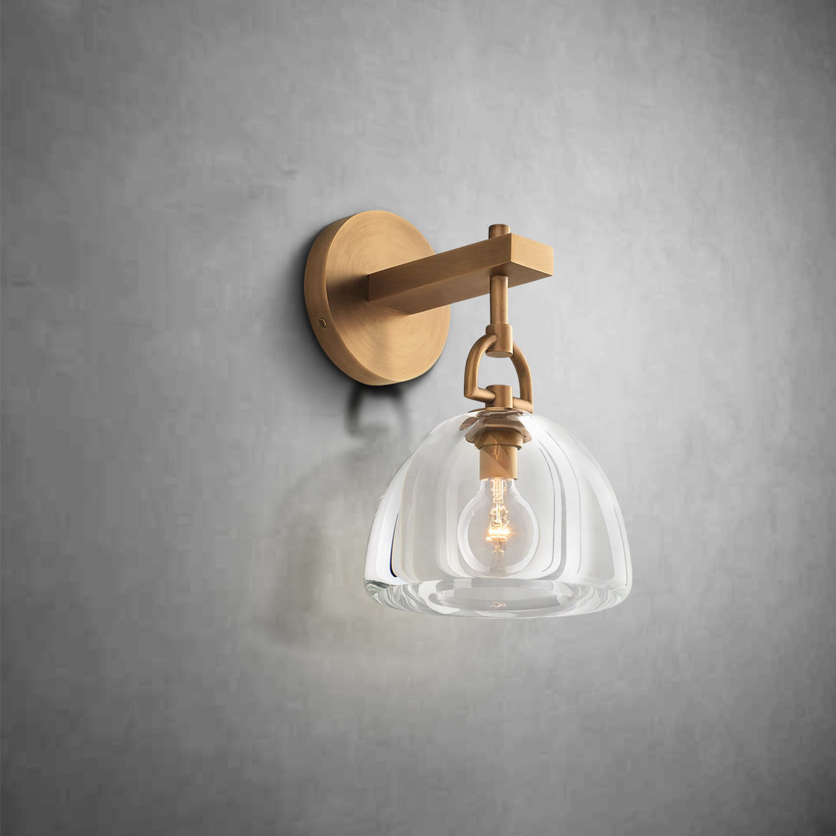 Botanist Cloche Dome Wall Sconce
