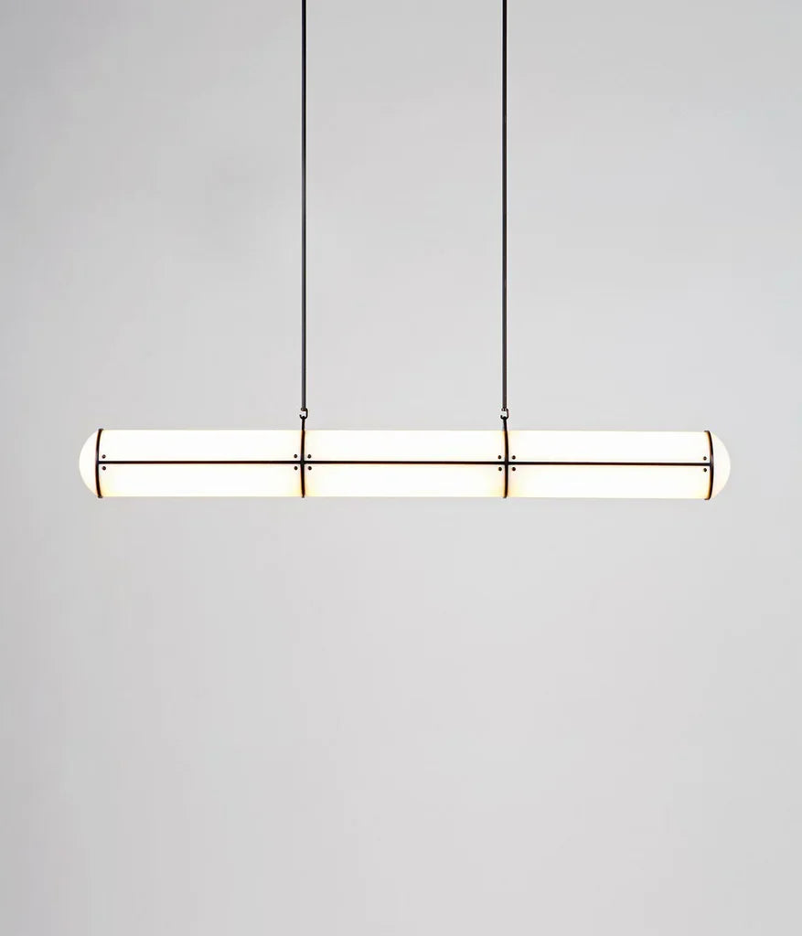 Modern Cylindrical Chandelier for Dining Room/Kitchen Island