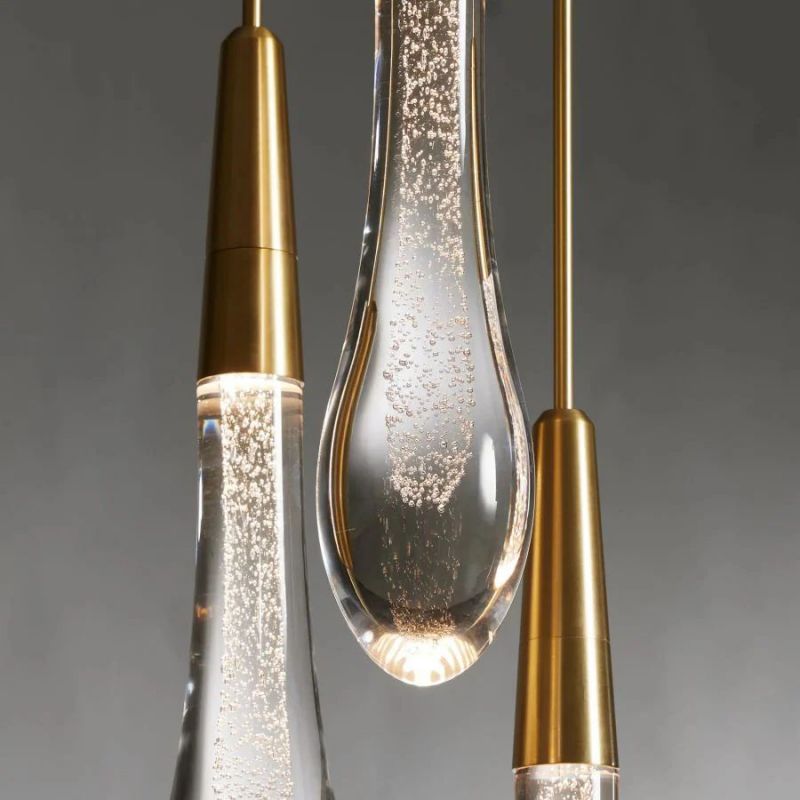 Soltaire Raindrop Linear Chandelier
