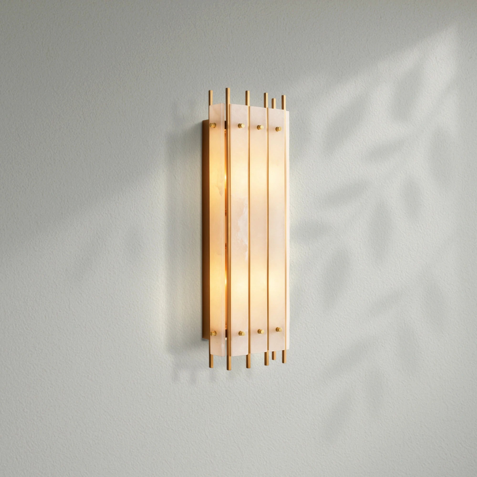 Sun Marco Alabaster Grand Rectangular Sconce