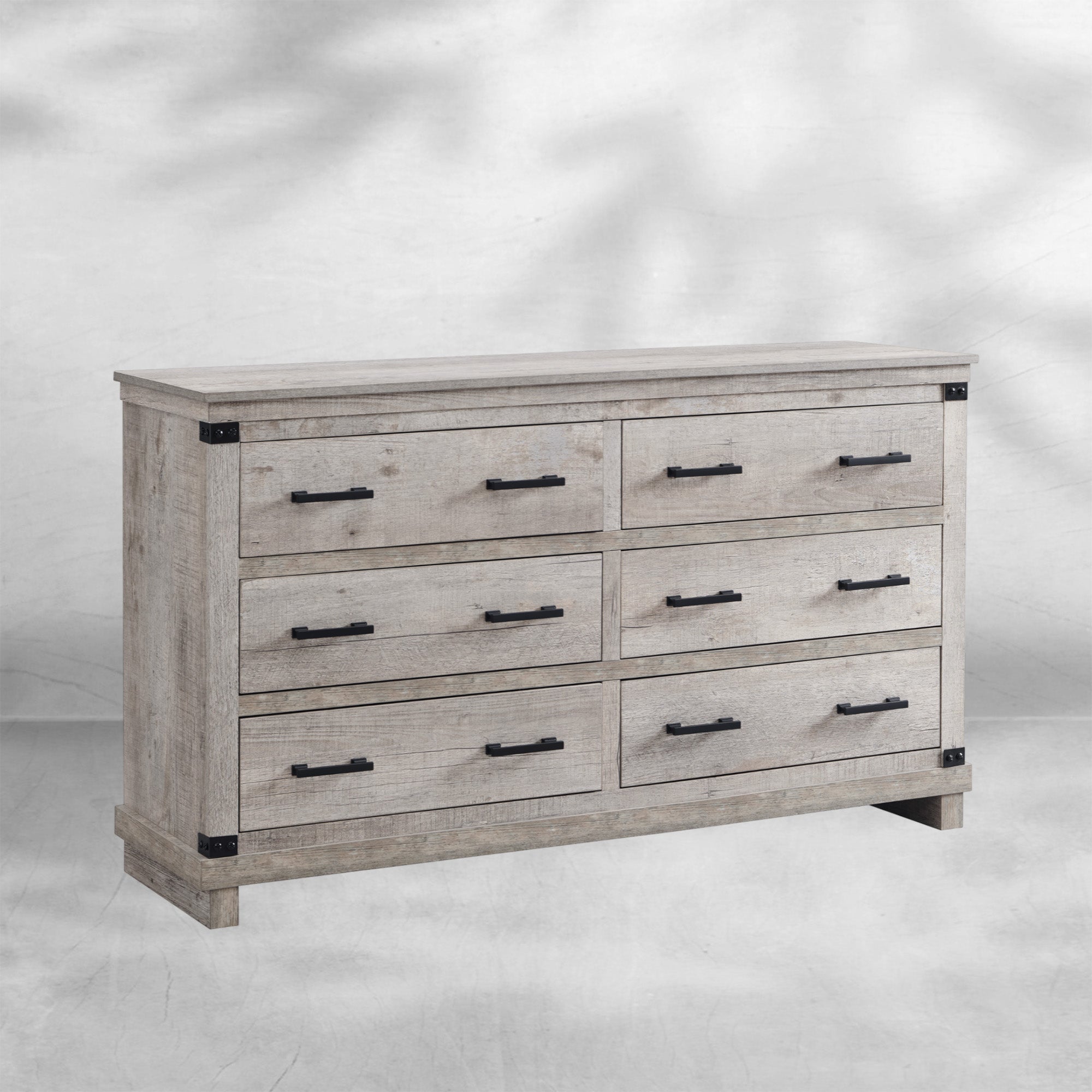Farmhouse 5~8-Drawer Dresser: Rustic Wood Tall Chest for Bedroom